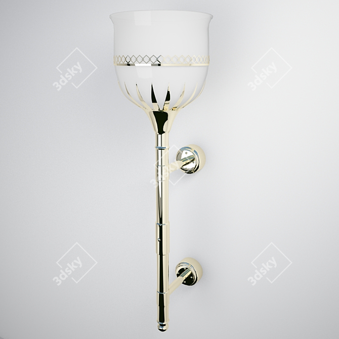 Luxury Wall Light - Burj Al Arab Hotel 3D model image 1