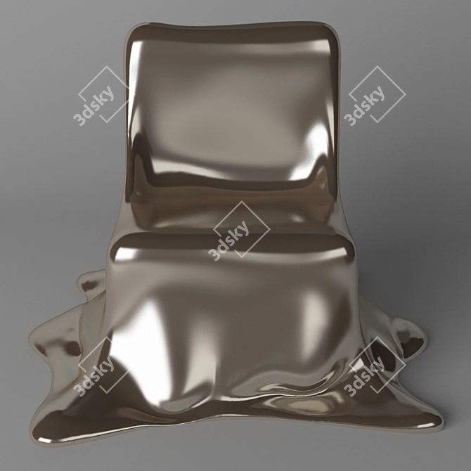 Modern Style Chair 3D model image 1