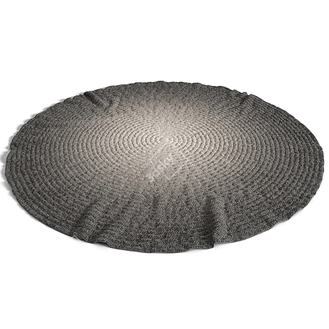 Round V ray Carpet-170cm Diameter 3D model image 1
