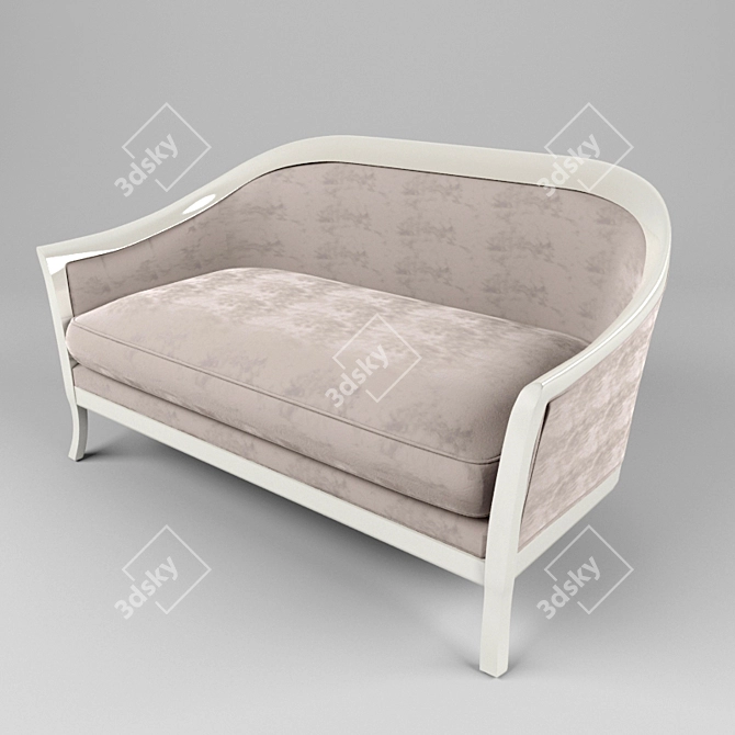 MARTA Opera Contemporary 117BD2: Elegant Italian Sofas 3D model image 1