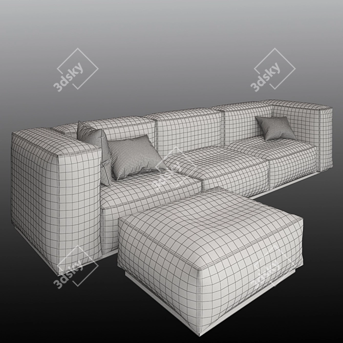 Modern Sofa 3D model image 3