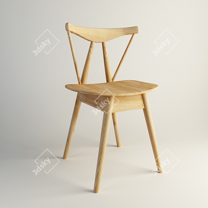 Rooted Comfort Chair by Customform 3D model image 2