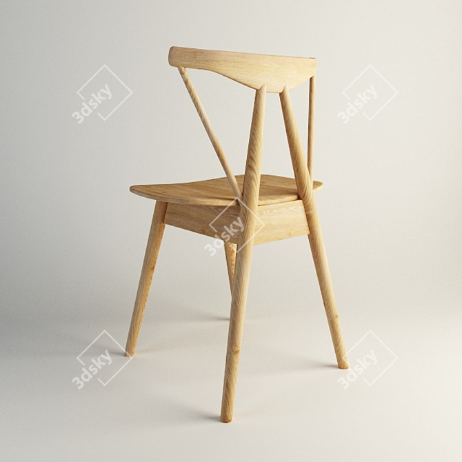 Rooted Comfort Chair by Customform 3D model image 1