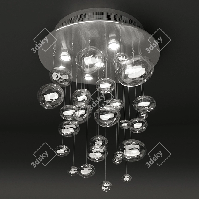 WOFI Ceiling Chandelier 3D model image 1