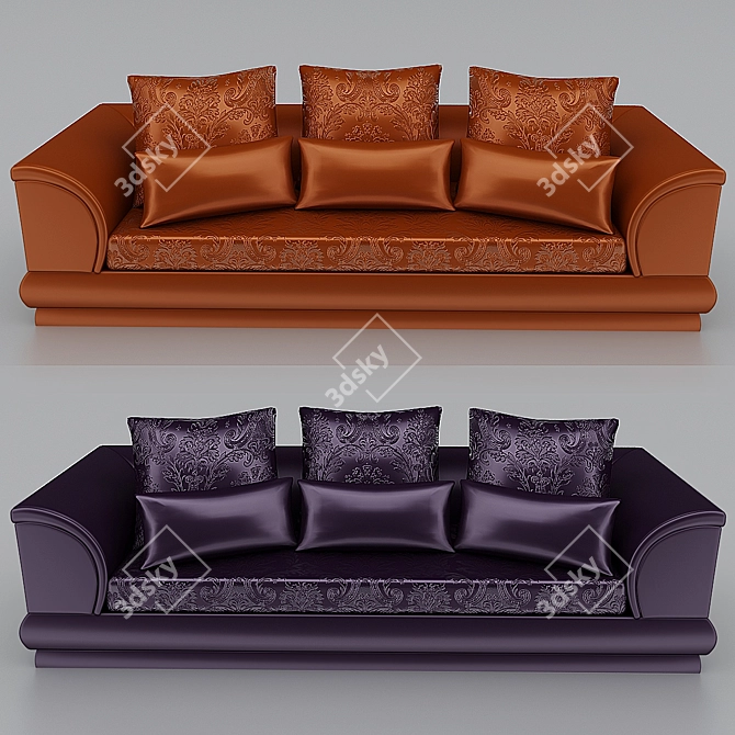 Luxurious Culebra Sofa: Modern Comfort 3D model image 1