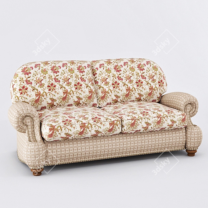 Luxury RoyBosh Demidov Sofa 3D model image 1