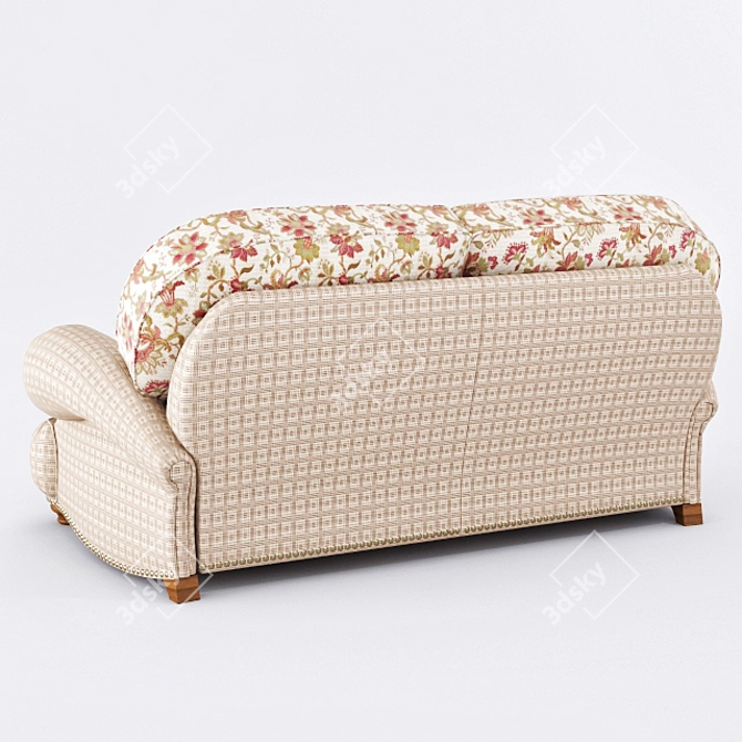 Luxury RoyBosh Demidov Sofa 3D model image 2