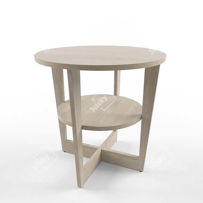 VEYMON Compact Coffee Table 3D model image 1