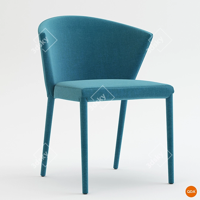 Modern Calligaris Amelie Chair 3D model image 1