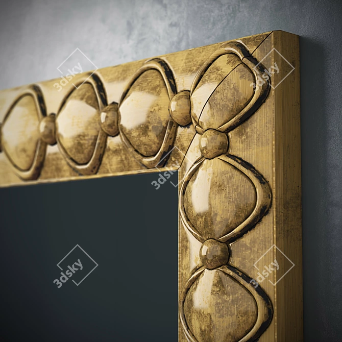 Spanish Baguette Mirror (Art.TL5030-3041) 3D model image 3