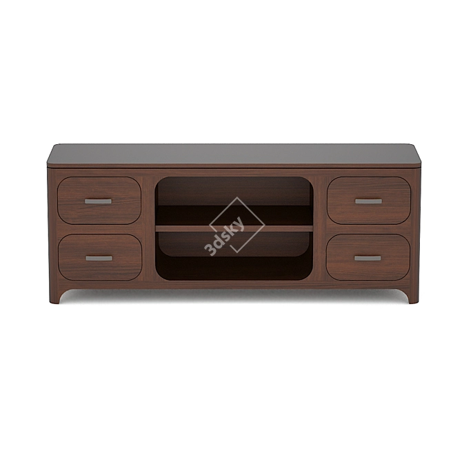 LOA Chest - Elegant and Versatile Storage 3D model image 2