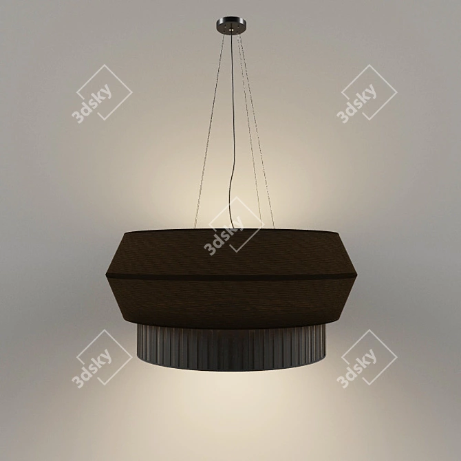 Cosmo Delta IV Hanging Lamp 3D model image 3