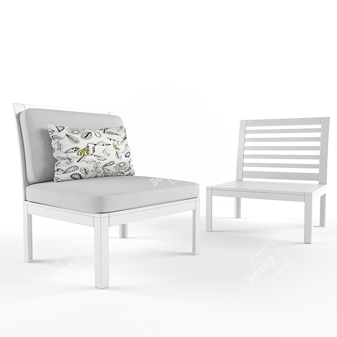 Ikea Applaro: Outdoor Elegance 3D model image 2