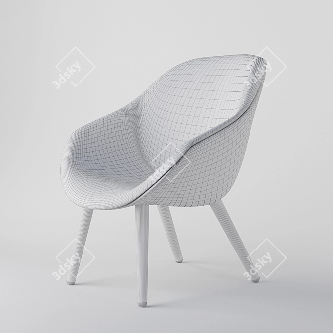 Modern Armchair in Max 2013-2010 (Corona 3D model image 2