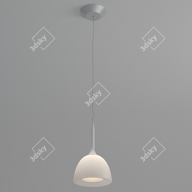 Elegant Castore Calice Pendant Light 3D model image 2