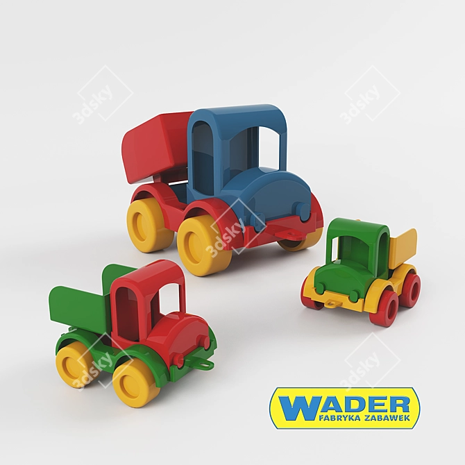 Wader Kids' Car - Fabryka Zabawek 3D model image 1