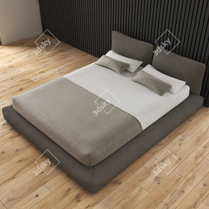 Luxury Dream: Venus Bed 3D model image 1