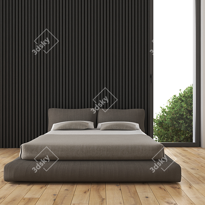 Luxury Dream: Venus Bed 3D model image 2