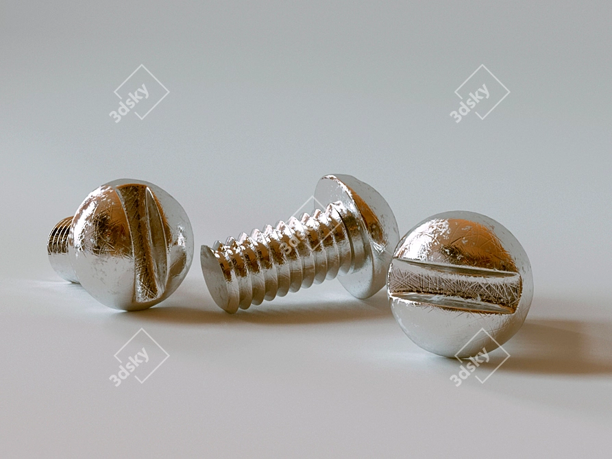 Universal M4 Screw Thread 3D model image 1