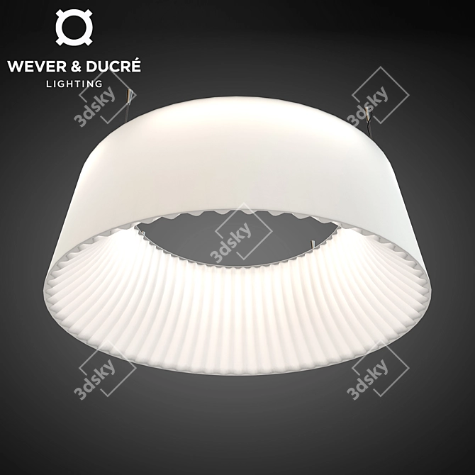 Modern Wever&Ducre Macbeth Hanging Lamp 3D model image 1