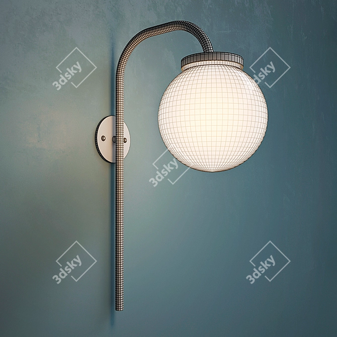 Bright Glow G9 Halogen Bulb 3D model image 2