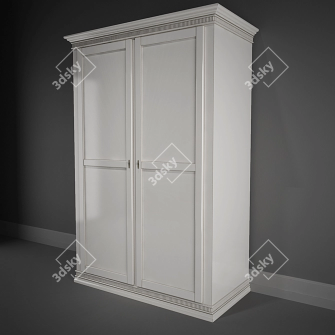 Elegant Tosato Wardrobe (Desideri) 3D model image 1