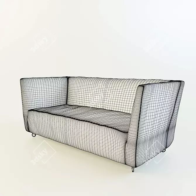 FLEXFORM FILIBERTO Sofa: Versatile Elegance for Your Home 3D model image 2