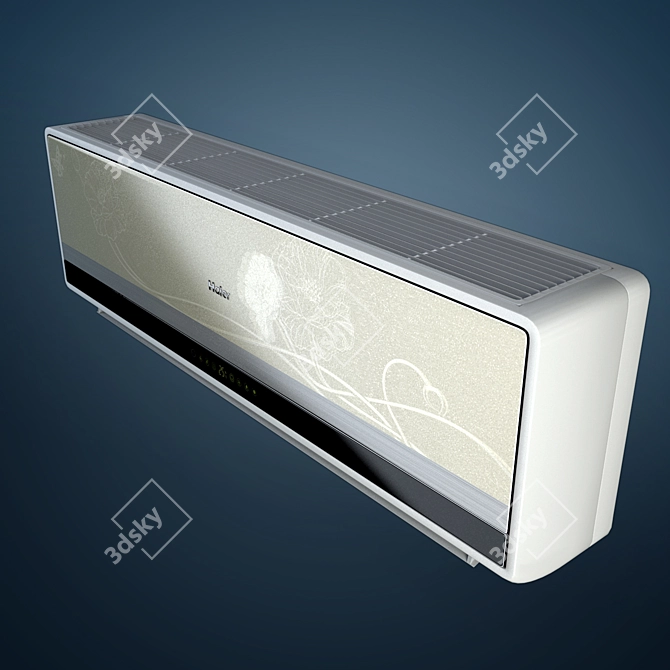 Title: Sleek Haier Cooling Solution 3D model image 2