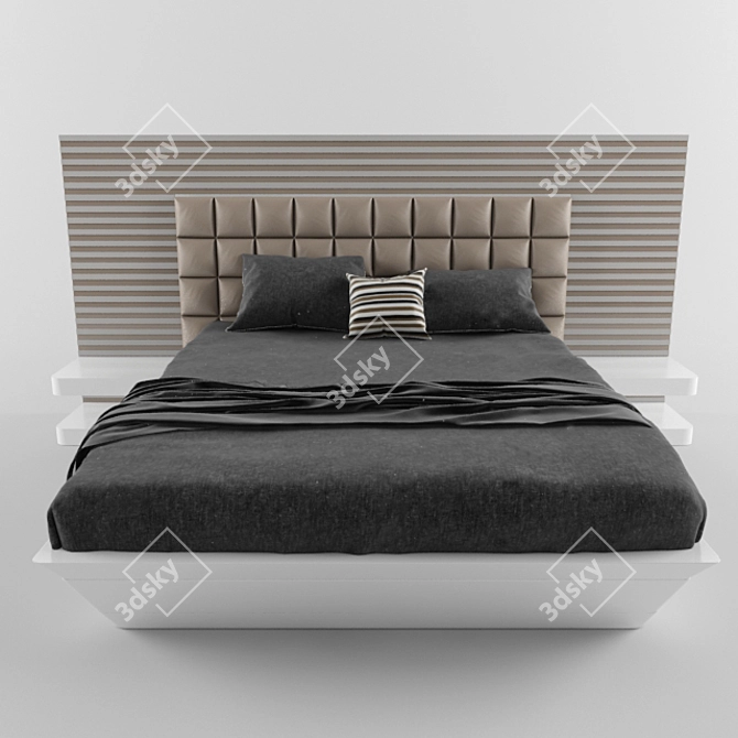 Modern Bedcraft 3D model image 2