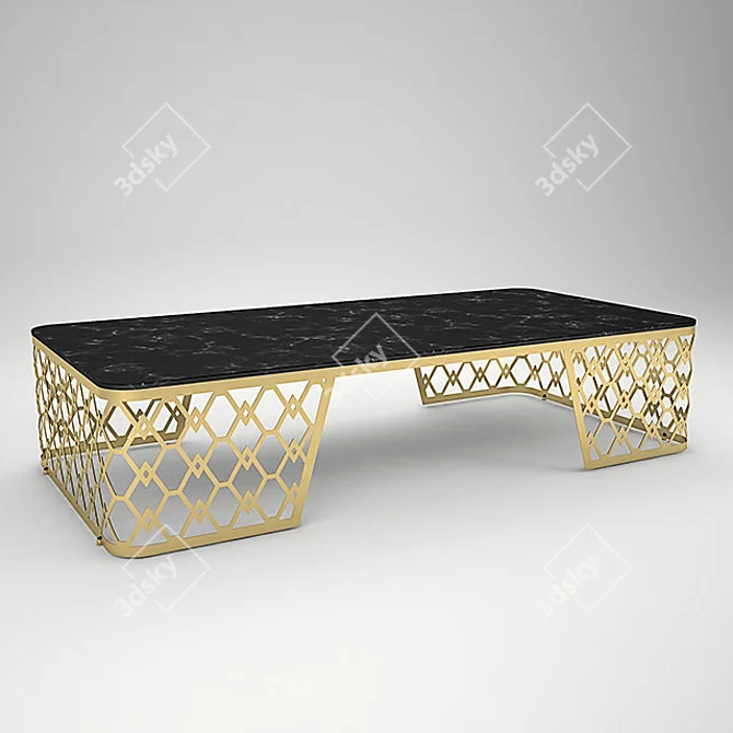 Elegant Formenti Vogue Coffee Table 3D model image 1