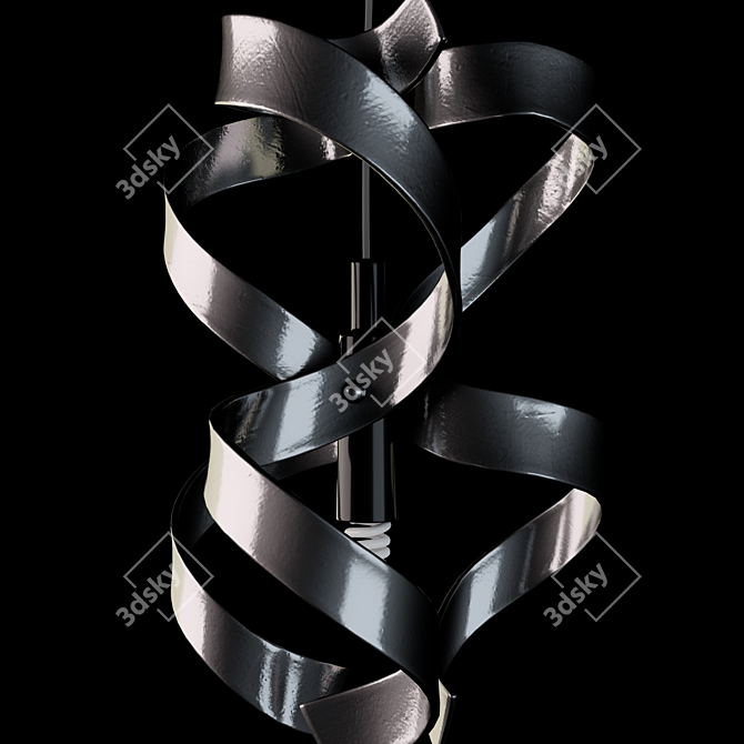 Astro Metal Chandelier 3D model image 2
