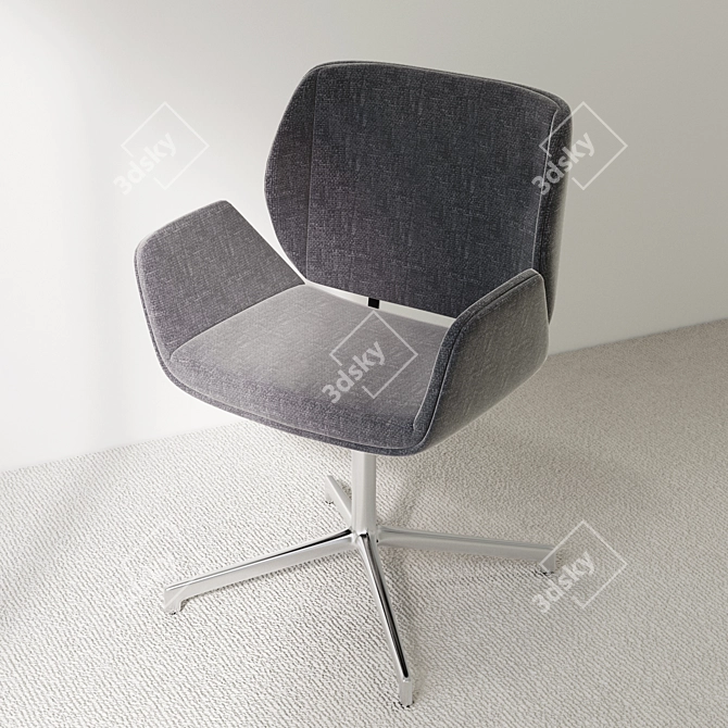 Kruze Chair: Elegance and Comfort 3D model image 2