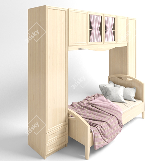 Kids Closet. 3D model image 2