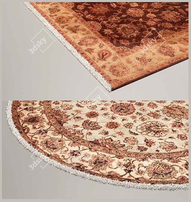 Virtual Fur Carpets 3D model image 1