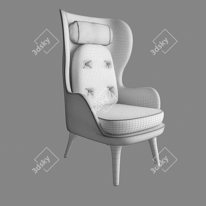 Elevate your comfort with RO Chair. 3D model image 3