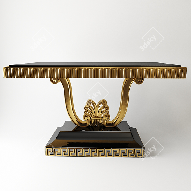 Paris Collection Console: Stylish, Versatile, and Functional 3D model image 1