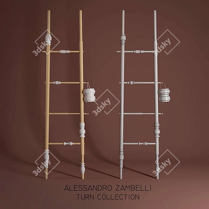 Modern Elegance: Turn Collection Alessandro Zambelli 3D model image 1