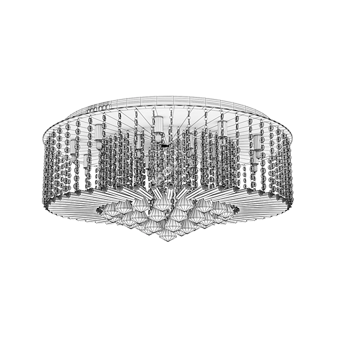 Elegant Chandelier 6007_16 3D model image 2