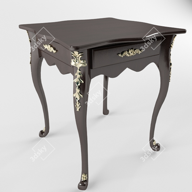 Timeless Nightstand 3D model image 1