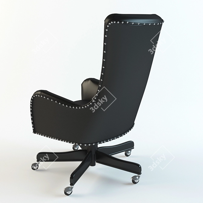 Executive Office Chair 3D model image 2