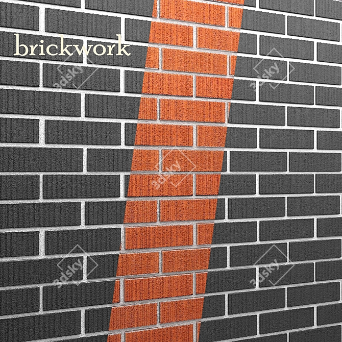 Versatile Brick Wall - 3 Styles 3D model image 3