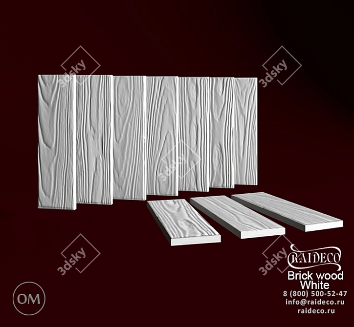 Gypsum 3D Panels: 30% Discount! 3D model image 1