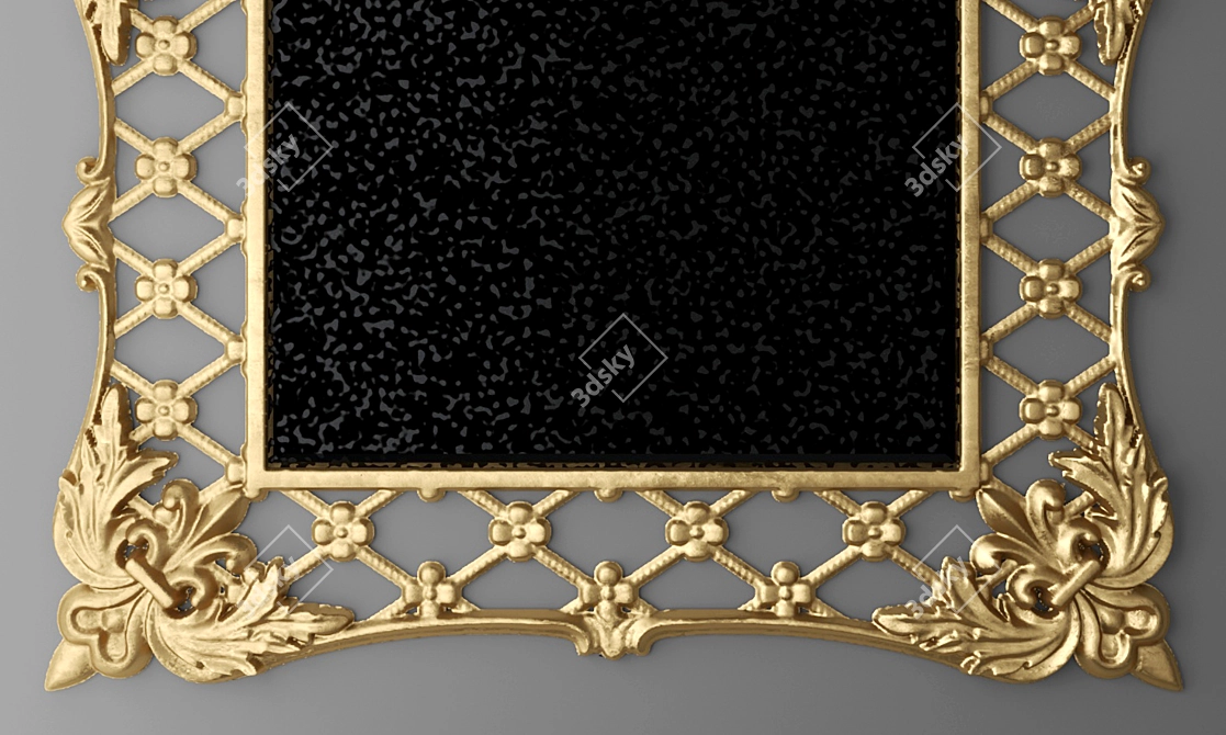 Sleek Renewed Mirror 3D model image 3