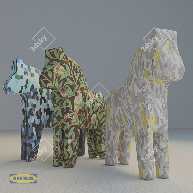 Finansial Horse - 25cm Length, 26cm Height 3D model image 1