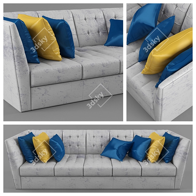 Comfort Plus Sofa 3D model image 1