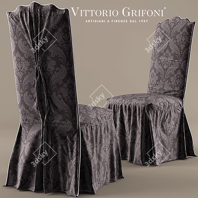 Elegant Vittorio Grifoni Table Set 3D model image 2