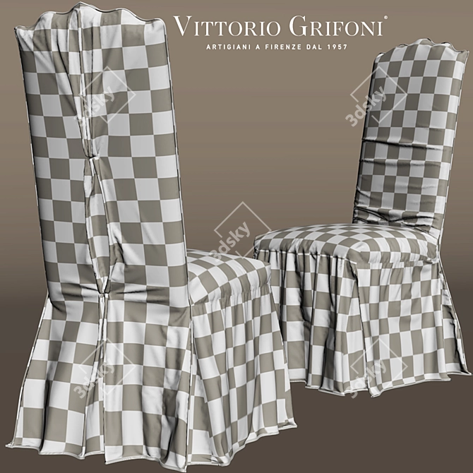 Elegant Vittorio Grifoni Table Set 3D model image 3