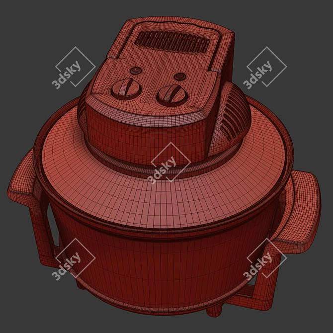 Supra Aerogrill: Convenient Cooking Solution 3D model image 2