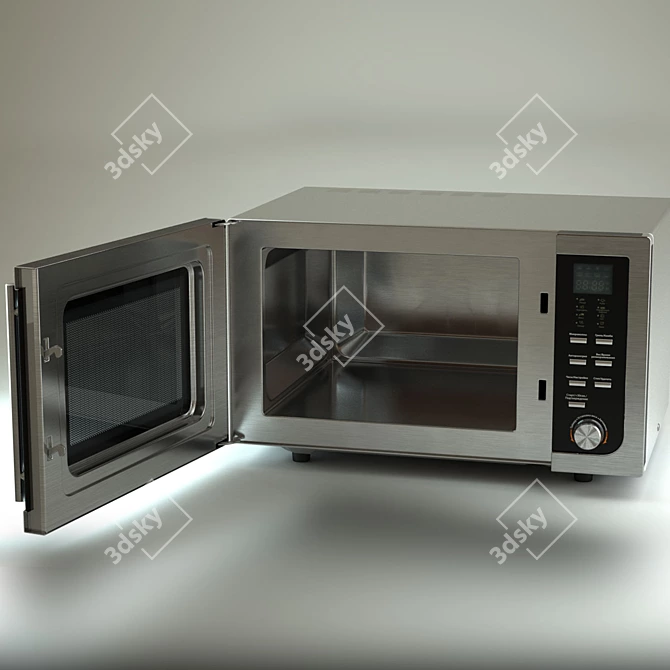 Supra Microwave: Fast & Efficient 3D model image 1