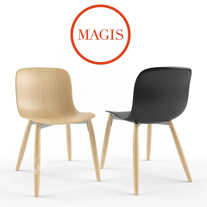 Marcel Wanders-designed Magis Troy 3D model image 1